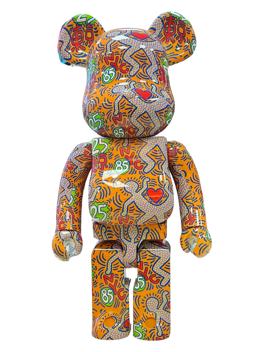 Bearbrick 1000% Keith Haring World Wide Tour 3 