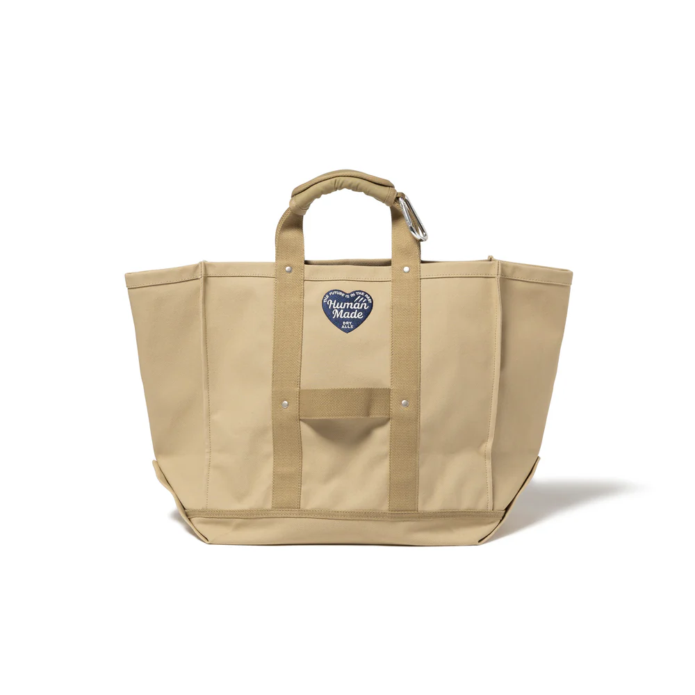 Human Made Medium Tote Bag Beige – shoegamemanila