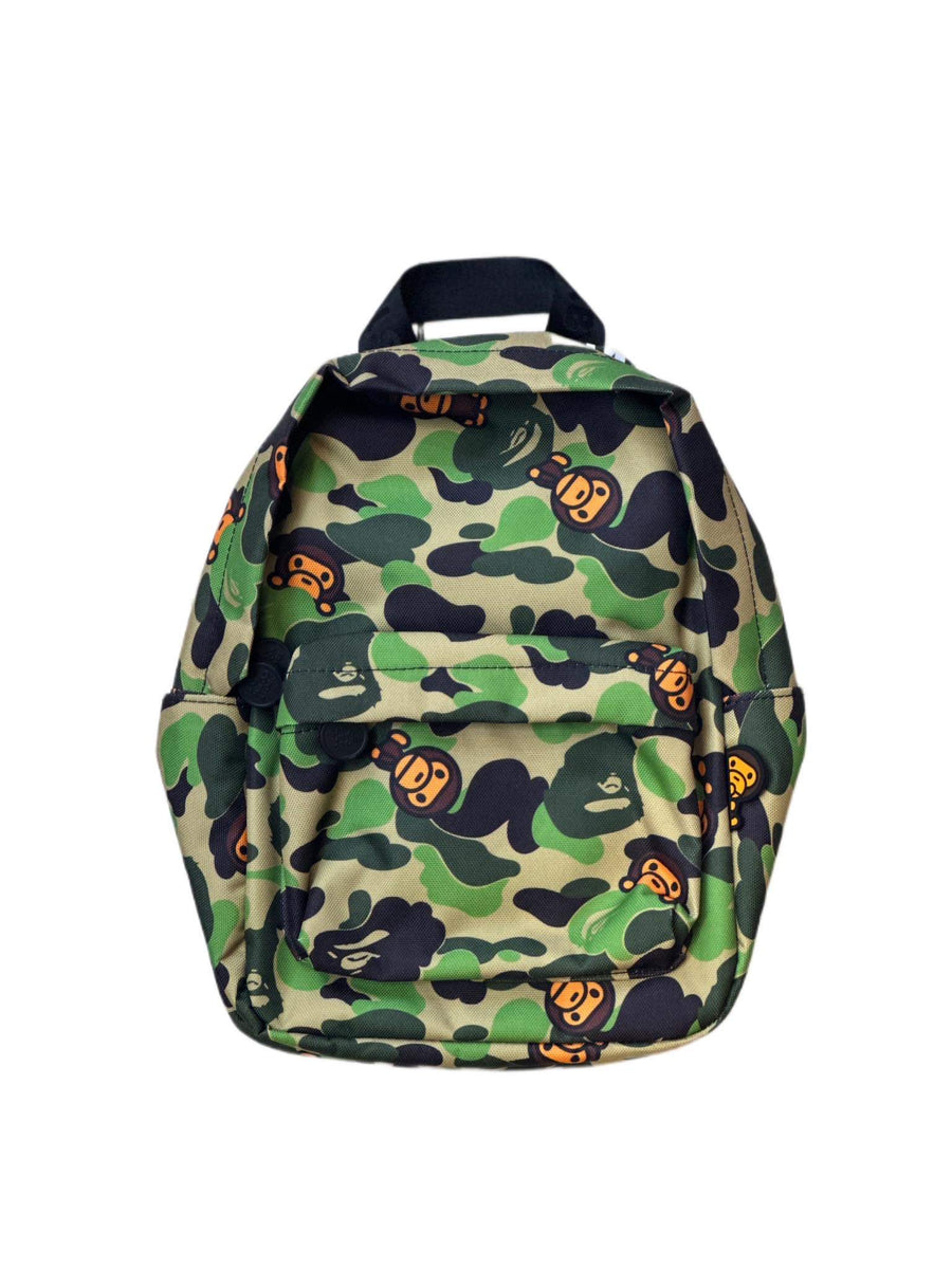 bape mini backpack Baby Milo Mini backpack Army Green – shoegamemanila