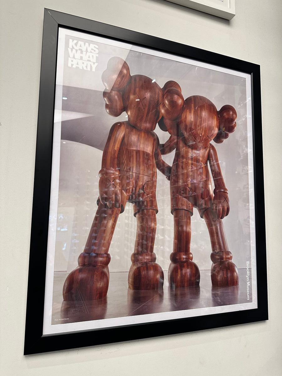 KAWS Brooklyn Museum Along The Way Poster (FRAMED ...