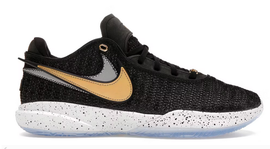 nike lebron 15 white and gold