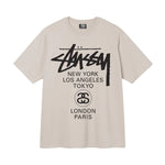 Load image into Gallery viewer, Stussy WORLD TOUR TEE Smoke