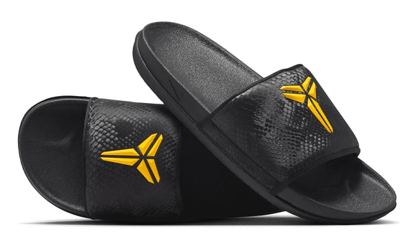 Nike Kobe Offcourt Slide Black University Gold
