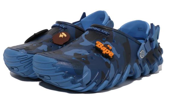 Bape x Crocs Echo RO Clog Bape Powder Blue Camo
