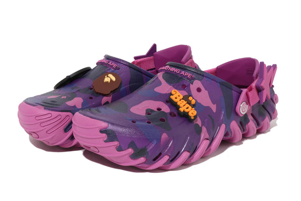 Bape x Crocs Echo RO Clog Bape Grapeberry Camo