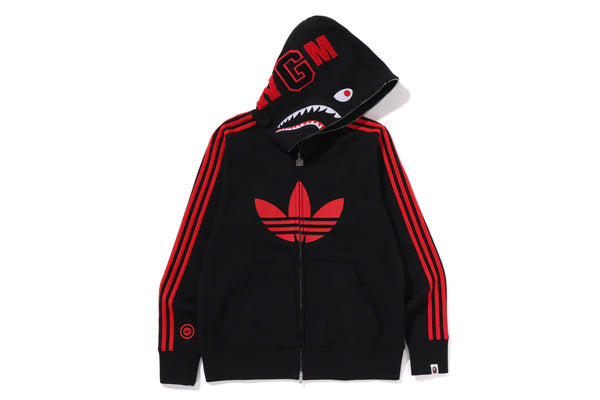 Bape x Adidas - Shark Full Zip Hoodie