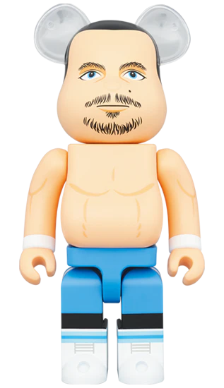 Bearbrick Series 45 100% (Tom Billington Dynamite Kid)