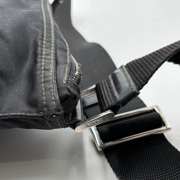 Prada Re-Nylon Messenger Bag Black (Pre-owned)