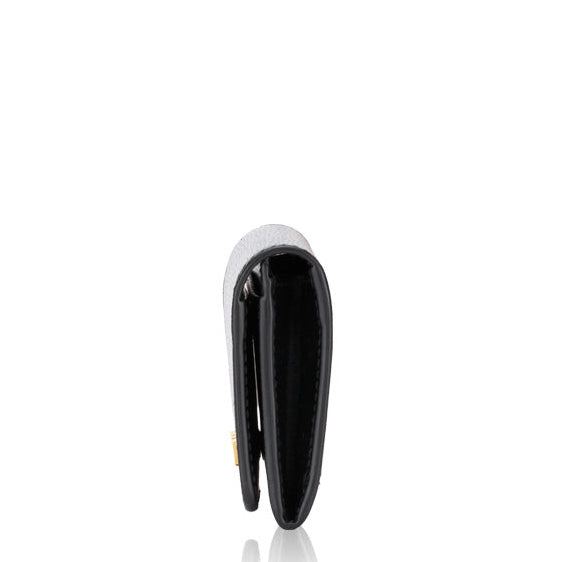 Gucci Calfskin Script Flap Card Case Black (Brandnew)