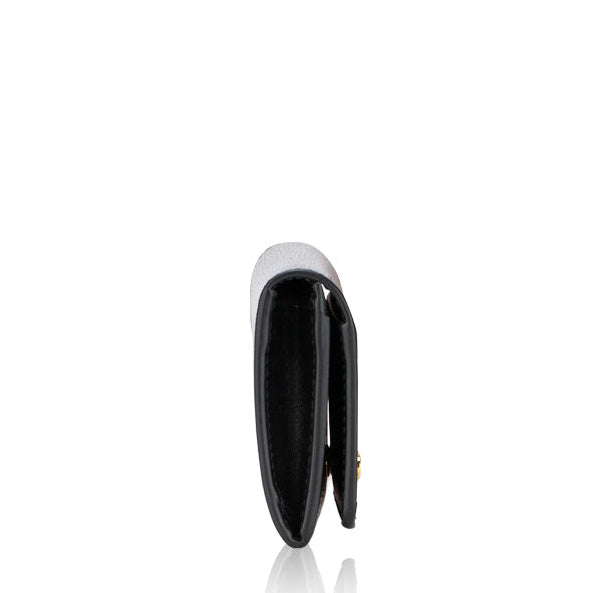 Gucci Calfskin Script Flap Card Case Black (Brandnew)