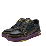 Load image into Gallery viewer, Louis Vuitton Trainer Monogram Purple (Pre-owned)
