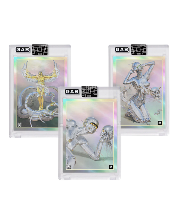 Hajime Sorayama x Complex x GAS Foil Trading Cards Set