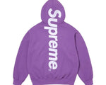 Load image into Gallery viewer, Supreme Satin Applique Hooded Sweatshirt (FW24) Purple
