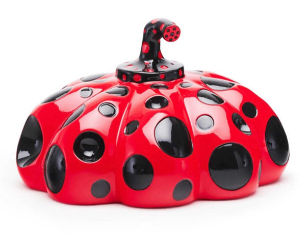 Yayoi Kusama Pumpkin (Kusama Red and Black pumpkin), ca. 2019