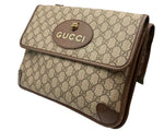 Load image into Gallery viewer, Gucci Medium GG Supreme Web Neo Vintage Double Flap Messenger Bag (Pre-owned)
