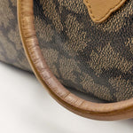 Load image into Gallery viewer, Saint Laurent Vintage Yves Grey black brown leather bag (Pre-owned)
