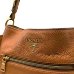 Load image into Gallery viewer, Prada Vitello Daino Front Zip Hobo Bag (Pre-owned) M4YG3CY
