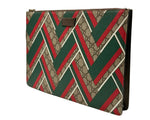 Load image into Gallery viewer, Gucci GG Supreme Chevron Pouch (Like new) WJMRYVJ
