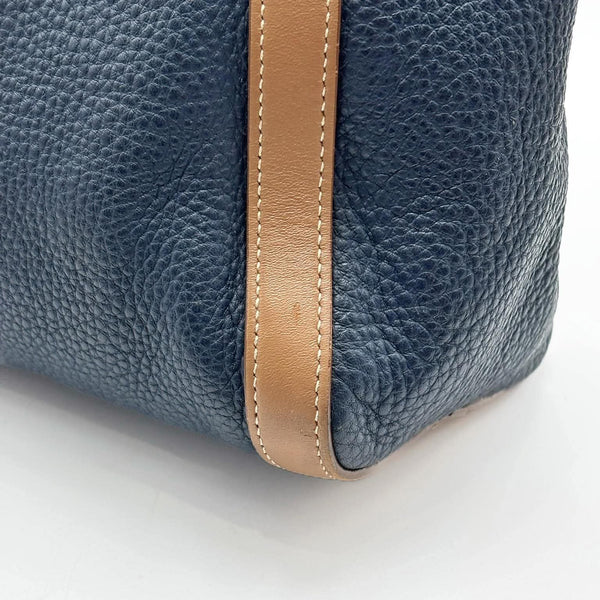Prada Blue Vitello Daino Grained Leather (Pre-owned) DRYC27Q
