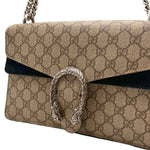 Load image into Gallery viewer, Gucci Dionysus Shoulder Bag GG Supreme Medium Beige/Black (Pre-owned) B4X2RYX
