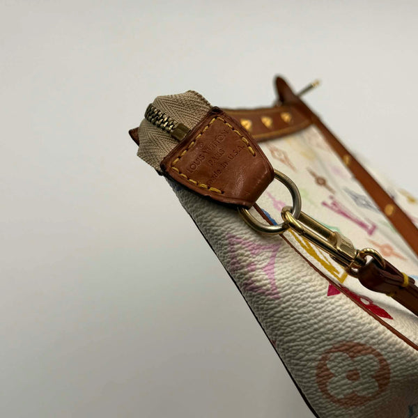 Louis Vuitton x Takashi Murakami Multicolor Monogram Pochette Bag (Pre-owned) 64MR9D6