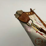 Load image into Gallery viewer, Louis Vuitton x Takashi Murakami Multicolor Monogram Pochette Bag (Pre-owned) 64MR9D6
