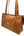 MCM Cognac Visetos Shopper Tote Bag Monogram Print (Pre-owned)