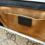 Load image into Gallery viewer, Gucci Small Padlock Shoulder Bag in GG Supreme Canvas &amp; Leather (Like new) HG74VMC

