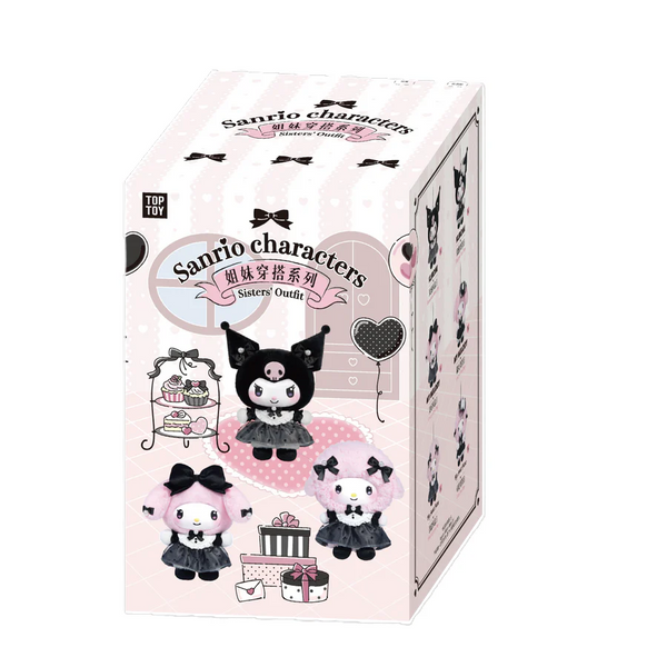 TOP TOY - Sanrio Characters Sisters' Outfit Series Vinyl Plush Blind Box (Sold per piece)