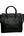 Celine Black/Green Calfskin Leather Mini Luggage Tote Bag (Pre-owned)