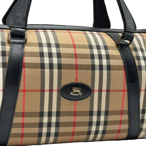Burberry Nova Check Travel Bag (Pre-owned) GWBYXQV