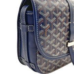 Load image into Gallery viewer, GOYARD Belvedere PM Bag Navy Blue (Like new) VK47X8B
