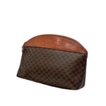 Load image into Gallery viewer, Céline Celine Brown Macadam Pouch Leather Plastic Pony-style calfskin (Pre-owned)

