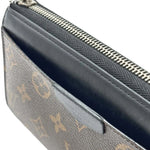 Load image into Gallery viewer, Louis Vuitton  Monogram Macassar Canvas Dragonne Zippy Wallet (Pre-owned) D4WRJVJ
