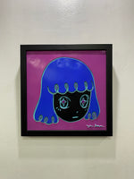 Load image into Gallery viewer, Yeo Kaa TILES Girl on the bricks Deep purple
