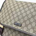 Load image into Gallery viewer, Gucci GG Brown Supreme Monogram Coated Canvas Messenger Bag (Pre-owned) 8TJWDBC
