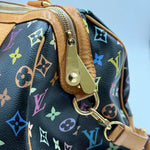 Load image into Gallery viewer, Louis Vuitton Black Monogram Multicolore Murakami Courtney GM Bag (Pre-owned) 3K74CJ2

