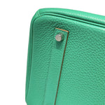 Load image into Gallery viewer, Hermès Taurillon Clemence Birkin 35 Menthe (Pre-owned) 797QGR4
