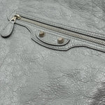 Load image into Gallery viewer, Balenciaga Lambskin Motocross Giant 12 Zip Around Flat Clutch Bag (Like new) VVM8QX4
