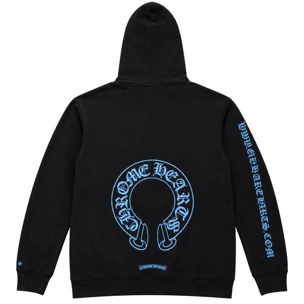 Chrome Hearts Online Exclusive Hoodie Black/Blue