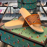 Load image into Gallery viewer, Gucci x Disney GG Mickey Slides Beige (Pre-owned)
