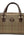 Burberry Nova Check Boston Bag Nylon Canvas Brown Auth (Pre-owned)