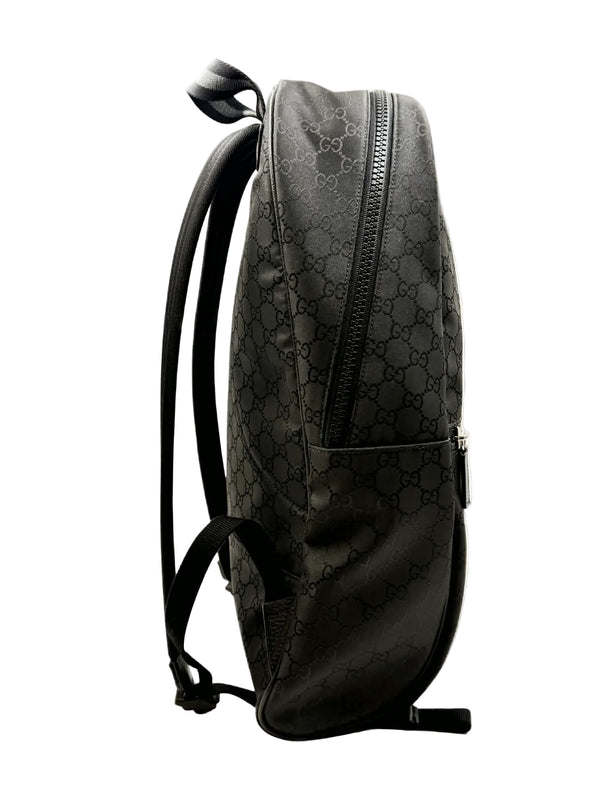 Gucci Slim Backpack GG Black (Like new)