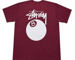 Load image into Gallery viewer, Stussy 8 Ball Pigment Dyed Maroon
