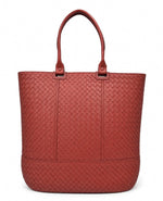 Load image into Gallery viewer, Bottega Veneta Boucher Intrecciato Woven Nappa Leather Top Handle Bag (Pre-owned) 3WG3M92
