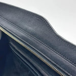 Load image into Gallery viewer, Saint Laurent Navy Blue Leather Medium Cabas Chyc Tote (Pre-owned) XQ6MTWG
