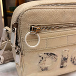 Load image into Gallery viewer, Dior x Daniel Arsham Safari Messenger Bag Calfskin White (Pre-owned)
