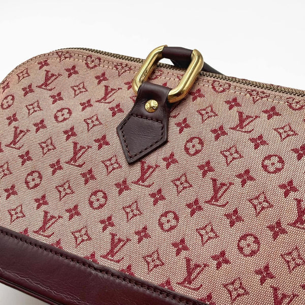 Louis Vuitton Cherry Monogram Mini Lin Horizontal Alma Bag (Pre-owned)