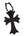 Chrome Hearts Tokyo 20th Anniversary Black Cross Rubber Necklace (Brandnew)