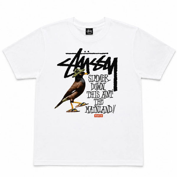 Stussy Mynah's Brah Tee White (2014) RARE